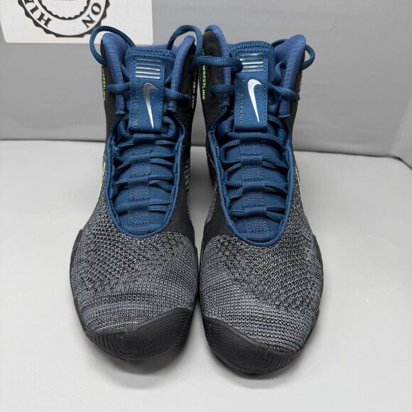 Nike Mens Tawa Wrestling Boxing Athletic Shoe Sz 10 Anthracite CI2952-004 NEW - Picture 3 of 11